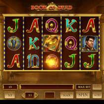 GalacticBets - Book of Dead Slot - Ägypten Abenteuer