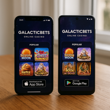 GalacticBets - Native Apps - iOS und Android Download